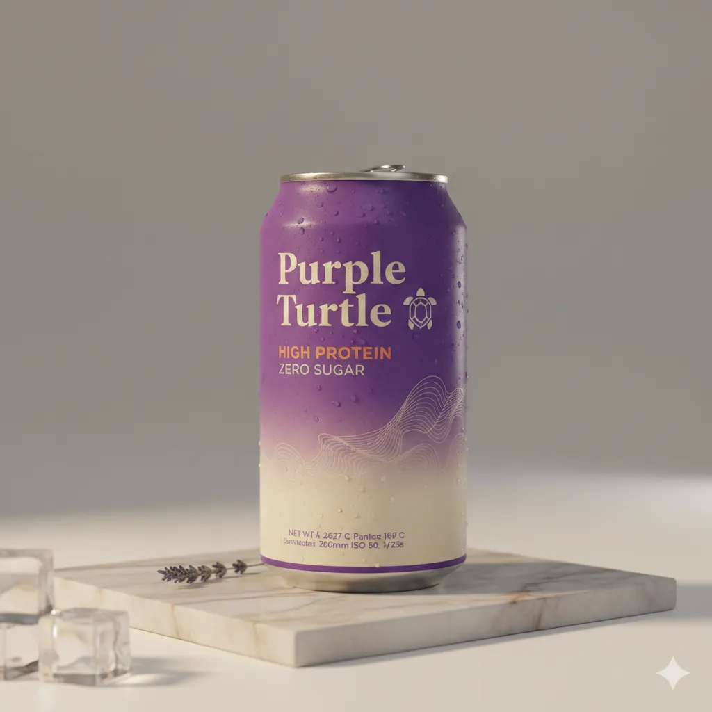 Purple Turtle — product render